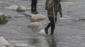 Hallaron cuerpo de hombre arrastrado por río durante un