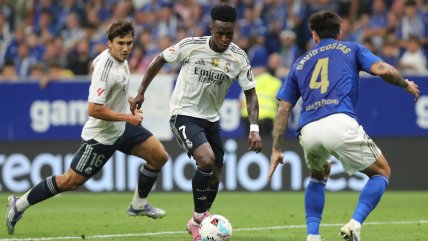   La Liga denunció cánticos de hinchas de Oviedo a Vinicius Junior 