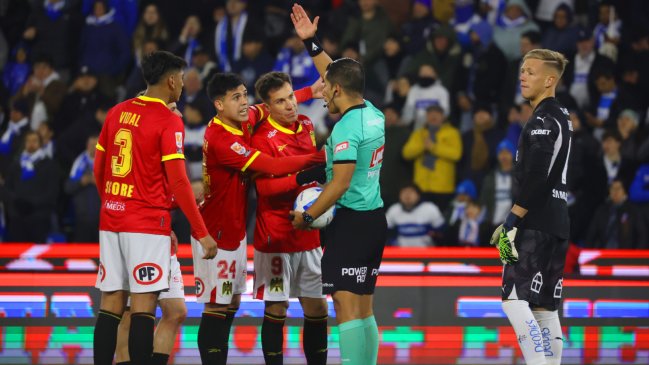 Con defensa a Carvajal: ANFP liberó diálogo del VAR en penal anulado a Unión Española ante la UC
