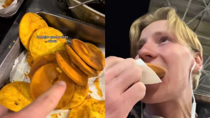   Influencer finlandés alucinó con las sopaipillas chilenas: 