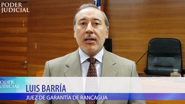 ﻿Exjuez de Garantía de Rancagua fue condenado por abuso sexual