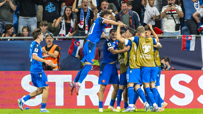 Eslovaquia amargó el debut de Alemania con sorpresivo triunfo en las Clasificatorias de la UEFA