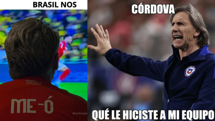   Los memes que dejó la caída de La Roja ante Brasil en el Maracaná 