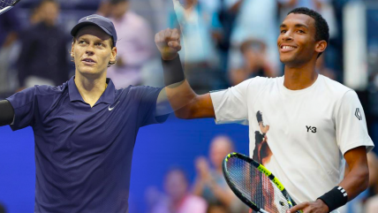  Sinner venció a Auger-Aliassime en la semifinal del US Open  