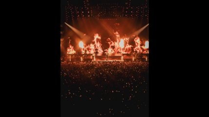   Primero de dos conciertos: Duki tuvo un repleto show en Santiago 