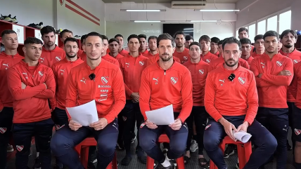   Plantel de Independiente apuntó a la U y Conmebol: 