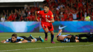 Alexis Sánchez comandó el último triunfo de La Roja ante Uruguay en el Nacional