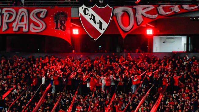 Justicia argentina revirtió prohibición a Independiente para recibir público en su estadio