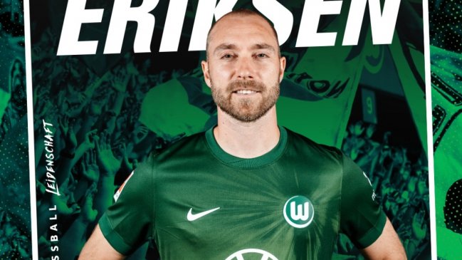 Christian Eriksen fue fichado por Wolfsburgo tras su paso por el United
