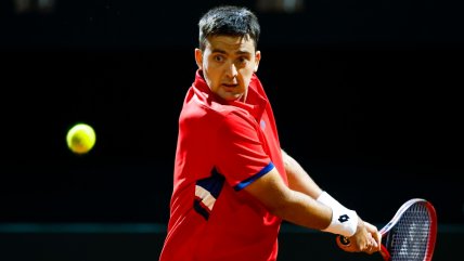   Tomás Barrios cumplió y amplió la ventaja de Chile ante Luxemburgo en Copa Davis 