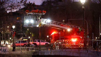   Hombre se lanzó al Mapocho escapando de guardias municipales y murió 