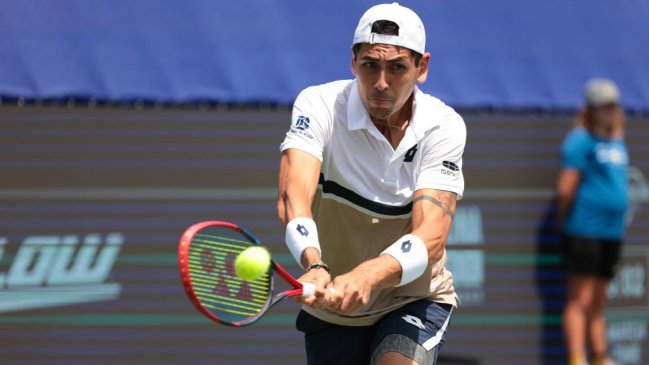 Alejandro Tabilo tuvo debut triunfal en la qualy del ATP de Chengdú
