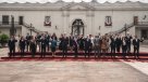 Presidente Boric se tomó su última foto oficial de Fiestas Patrias en La Moneda