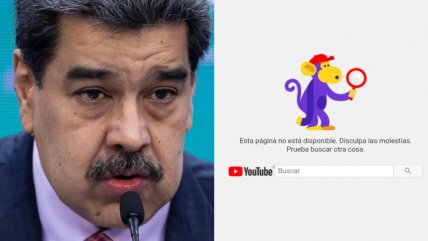 El canal de Maduro desapareció de YouTube El canal de Maduro desapareció de YouTube