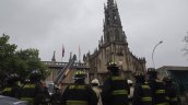 Incendio provocó daños en la Iglesia Los Carmelitas de Viña del Mar