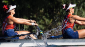 Antonia y Melita Abraham alcanzaron las semifinales en el Mundial de Remo en Shanghái