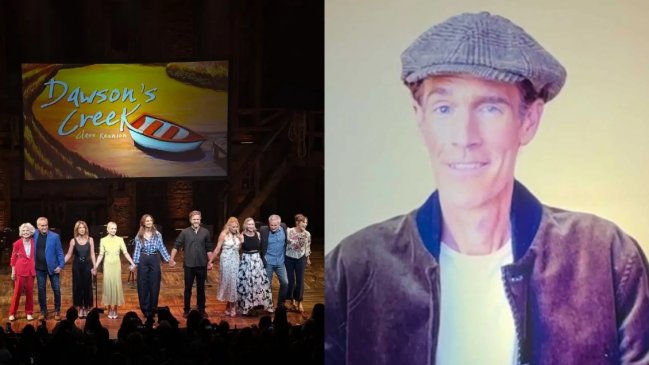 James Van Der Beek, con cáncer colorrectal, participó a distancia en reunión de 