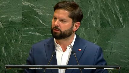   Boric en la ONU: No quiero ver a Netanyahu destrozado por un misil, sino enfrentando a un tribunal 