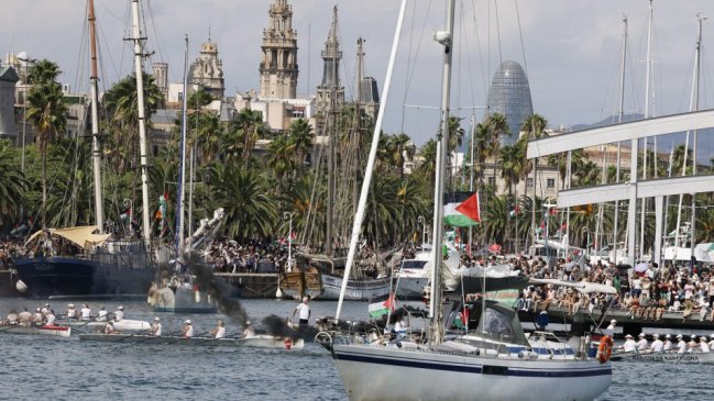 Fragata de la Armada italiana protegerá a la Flotilla de ayuda a Gaza tras nuevo ataque