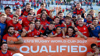   La emoción de Los Cóndores tras instalarse en el Mundial: 