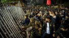 Manifestantes y policías se enfrentaron en Lima