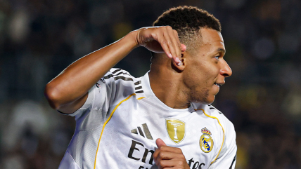   Mbappé brilló con un triplete para la goleada de Real Madrid sobre Kairat Almaty en la Champions 