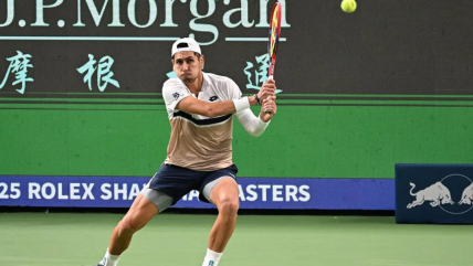   Tabilo sucumbió ante Auger-Aliassime en la segunda ronda del Masters de Shanghái 