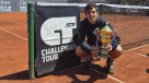 Los festejos de Cristian Garin tras conquistar el Challenger de Antofagasta