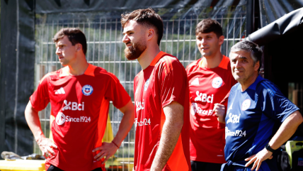   La última jornada de entrenamientos de La Roja antes de enfrentar a Perú 