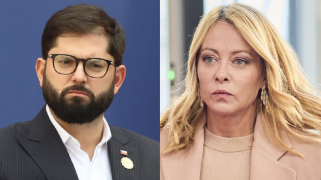 Boric partió a Italia y todo indica que no se reunirá con Giorgia Meloni