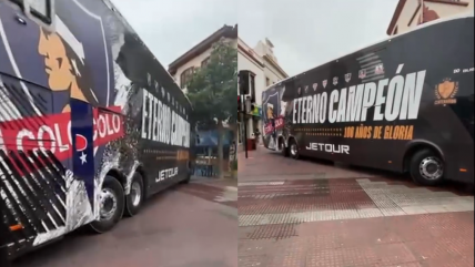   Colo Colo recibió una multa por el insólito error de su bus en La Serena 