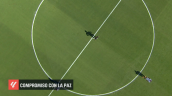 La Liga volvió a censurar la protesta de jugadores en partidos de Sevilla y Barcelona