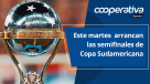 Cooperativa Deportes: Este martes arrancan las semifinales de Copa Sudamericana
