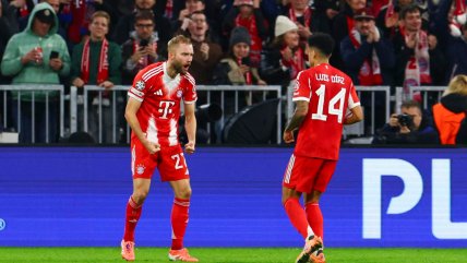   Bayern Munich firmó su tercer triunfo en Champions con goleada a Club Brujas 