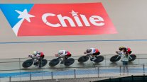 La persecución por equipos abrió la participación de Chile en el Mundial de Peñalolén