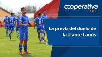 Cooperativa Deportes: La previa del duelo de la U ante Lanús    Cooperativa Deportes: La previa del duelo de la U ante Lanús