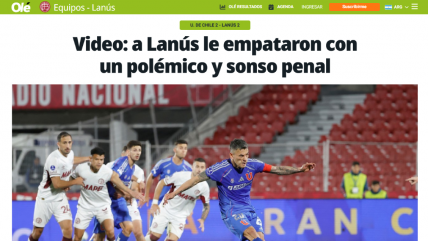   La reacción de la prensa argentina tras el 