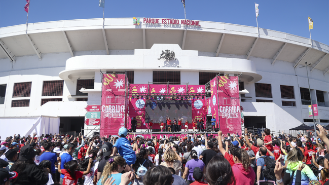 Corrida de la Niñez reunió a más de 10 mil asistentes en el Parque Estadio Nacional