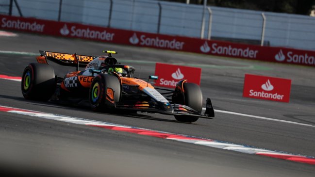 Lando Norris se adjudicó la pole position en Ciudad de México