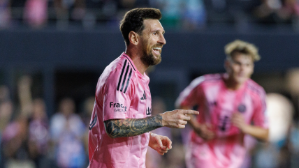 Inter Miami inició los play-offs de la MLS con doblete de Messi y triunfo ante Nashville