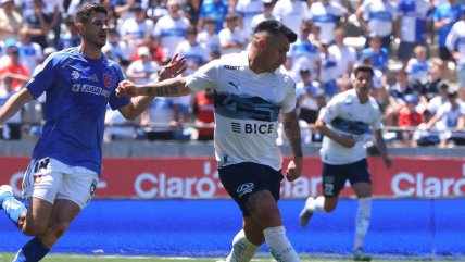   Gary Medel fue expulsado en el clásico universitario por dura entrada contra Di Yorio 