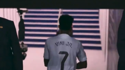   Vinicius Junior se fue indignado tras reemplazo en el clásico español 