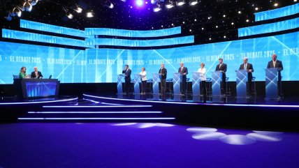 Seguridad y economía: Los ejes que tuvo el segundo debate de los 8 candidatos presidenciales