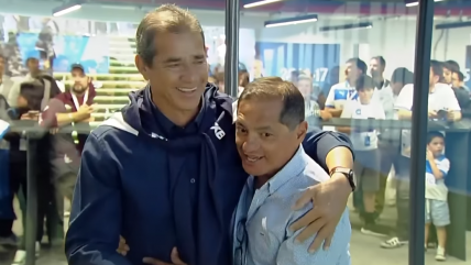   El emotivo reencuentro de Patricio Toledo y Gerardo Reinoso: Parte de mi vida se la debo a él 