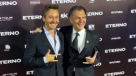 Benjamín Vicuña posó junto a Aníbal Mosa en la Avant Premiere de