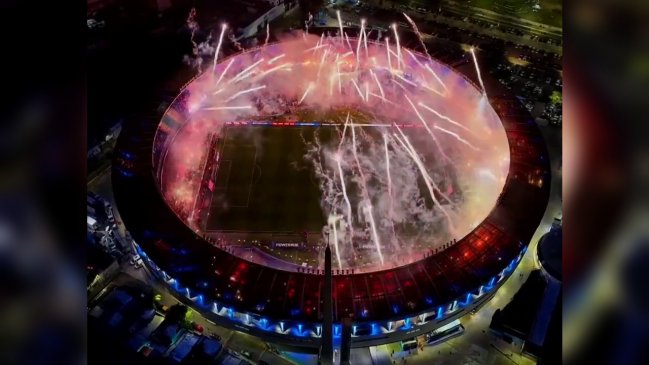 [VIDEO] El increíble recibimiento que tuvo Racing en el Cilindro antes de la semifinal con Flamengo