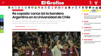 Prensa argentina calificó de
