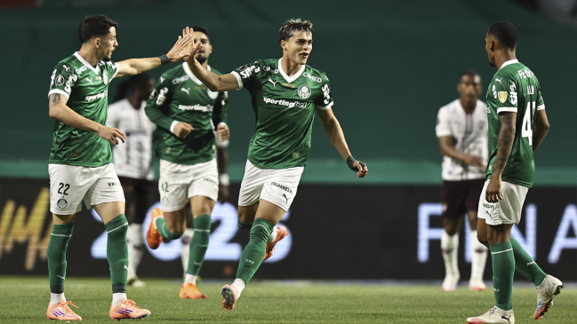 [VIDEO] Los goles de Sosa, Fuch y Veiga en la paliza de Palmeiras a Liga de Quito en la Libertadores