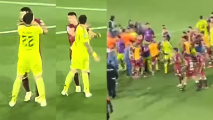 [VIDEOS] El golpe de Zaldivia y la patada a Contreras: Lo que no se vio en TV