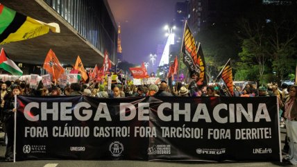 La fatal operación policial en Río desató protestas masivas en Brasil